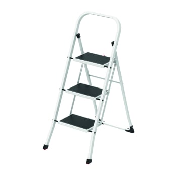 Escalera Plegable 3 Peldaños 105,5 cm