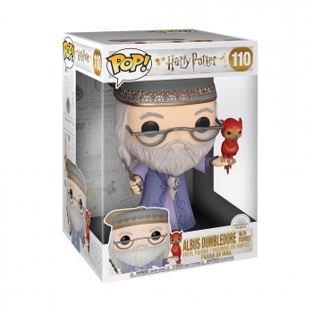 Figura Funko Pop! Harry Potter - 10" DumbledoreW/Fawkes 