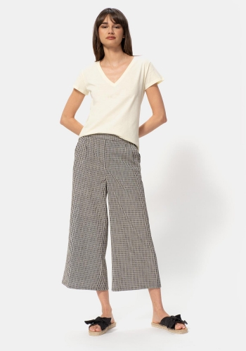 Pantalón culotte ancho para Mujer TEX