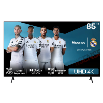 TV Hisense 85A6N 85» (214,78 cm), LED, 4K UHD, Dolby Vision, Smart TV, HDR10, Dolby MS12, Wide Color Gamut