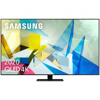 TV QLED 139,7 cm (55") Samsung 55Q80T, 4K UHD, Smart TV