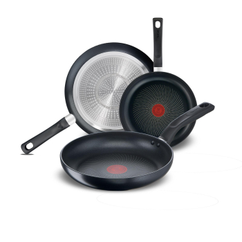 Set 3 Sartenes de Aluminio 20/24/28 cm TEFAL Total Non-Stick