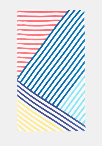 Toalla de Playa de Algodón 90x160 cm TEX HOME Multicolor