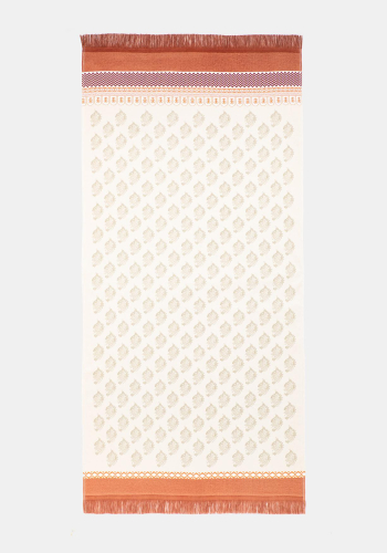 Toalla de Playa Fouta 90x180 cm TEX HOME Amarillo