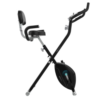 Bicicleta estática plegable con respaldo y agarres laterales Cecotec DrumFit X-Bike Neo Pro 
