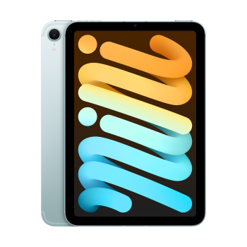 Apple iPad Mini 2024, 8,3" - 21,08 cm, Liquid Retina, Chip A17 Pro, 128 GB, Wifi 5G + Cellular, iPadOS 18 - Azul