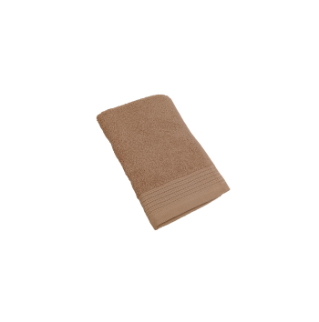 Toalla de Algodón de Tocador 50x30 cm VILLAFELPOS Marrón