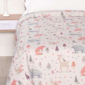 Edredón Estampado Cama 90 cm DECODREAMS Beige