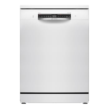 Lavavajillas 60 cm Bosch SMS4HMW07E, 6 Programas, 14 Cubiertos, Eficiencia D - Blanco