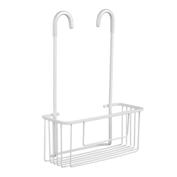 Cestillo con Colgador Grifo de Aluminio TATAY Aluminium - Blanco