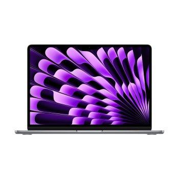 Portátil Apple MacBook Air, Chip M2 de Apple, 16 GB, 256GB, 13.6'' - 34,54 cm, Pantalla Liquid Retina, Gris Espacial