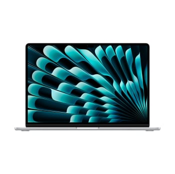 Portátil Apple MacBook Air MC9J4Y/A, Chip M3 de Apple, 24 GB, 512GB, 15.3'' - 38,86 cm, Pantalla Liquid Retina, Plata
