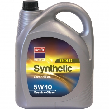 Aceite Motor Krafft Synthetic Gold 5W40 Gasolina/Diesel 5L