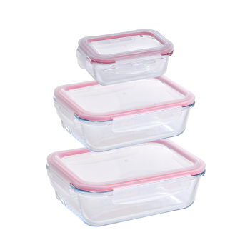 Set 3 Herméticos de Vidrio 370 ML - 10L - 15L BERGNER Walking Anywhere