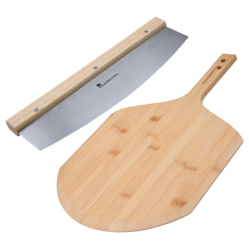 Pack Corta Pizza MASTERPRO con Tabla de Corte 
