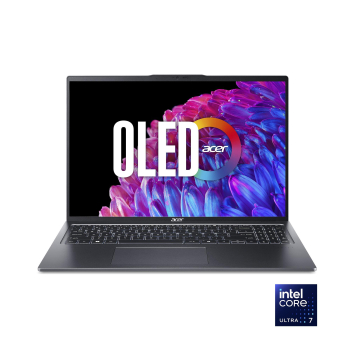 Ordenador Portátil Acer SWIFT GO 16 NX.KWNEB.004, Ultra 7 155U, 16GB, 1024GB SSD, WQXGA, 16" - 40,64 cm, W11