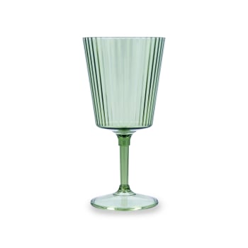 Copa de Poliestireno 40 cl QUID Sunset - Verde 
