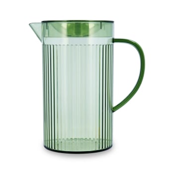 Jarra de Poliestireno con Tapa 1,5 l QUID Sunset - Verde 