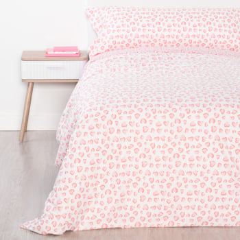 Funda Nórdica Infantil 2 Piezas de Algodón TEX HOME Lea Blanco