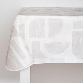 Mantel Hule Ribeteado 140x200 cm Gris