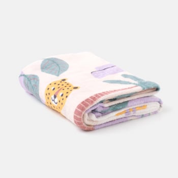 Manta Decorativa Coralina 125x150 cm TEX BASIC Morado
