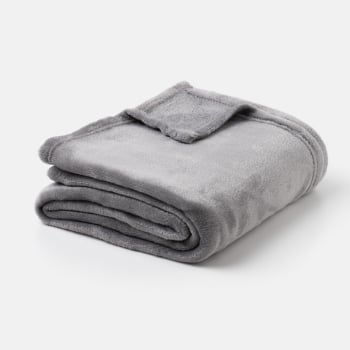 Manta Decorativo 125x150 cm TEX BASIC Gris
