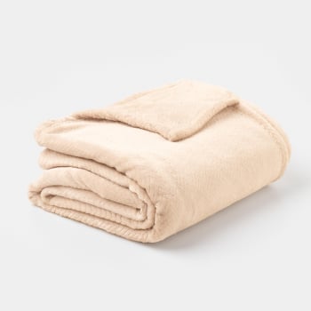 Manta Decorativa 130x170cm TEX HOME Beige