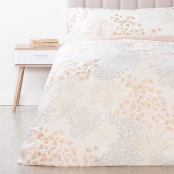 Funda Nórdica de Algodón Cama 90 cm TEX HOME Fancy Sagara Beige