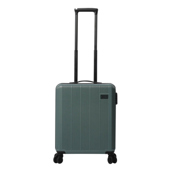 Maleta de Cabina Trolley Rígida 54,5x41x20 cm, Cerradura Diales, Totto Sko, Verde