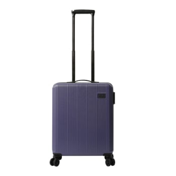 Maleta de Cabina Trolley Rígida 54,5x41x20 cm, Cerradura Diales, Totto Sko, Azul