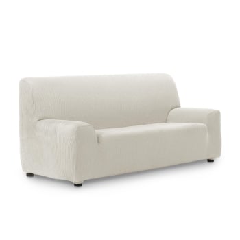 Funda de Sofá 2 Plazas Élastica 130x170 cm FUNDABEL Capri Beige