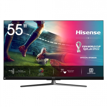 TV ULED 139,7 cm (55") Hisense 55U8QF, 4K UHD, Smart TV
