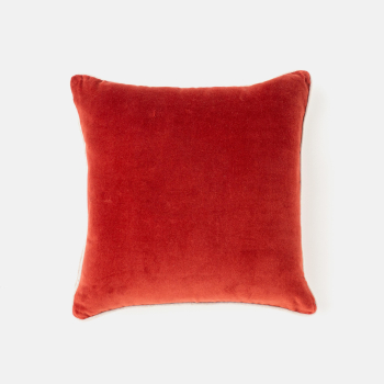 Cojín Decorativo de Algodón 40x40 cm TEX HOME Marrón