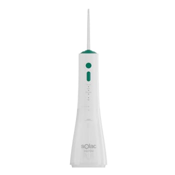 Irrigador Dental Portable Solac ID7841 Aqua Smile, Tecnología Fresh Flow - Blanco