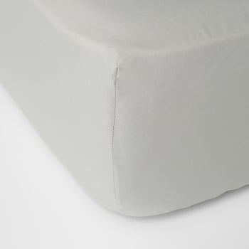 Sábana Bajeras Ajustable Lisa Cama 105 cm TEX HOME Verde