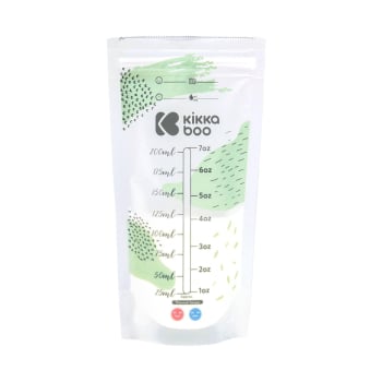 Pack 25 Bolsas de Lactancia con Sensor de Temperatura Kikkaboo