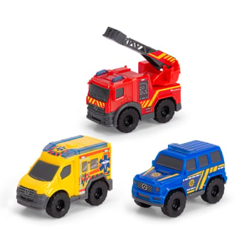 Dickie Micro Equipo de Rescate, Juguete +3 años
