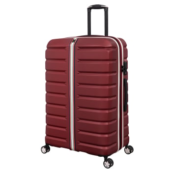 Maleta Grande Trolley Rígida 80,5x56x34 cm, 8 ruedas, Candado TSA, It Intertide, Expandible, Rojo