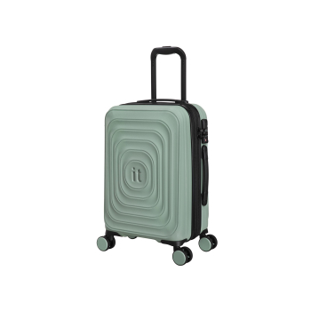 Maleta de Cabina Trolley Rígida 54x36x24 cm, 8 ruedas, Candado TSA, It Inmersing, Expandible, Verde