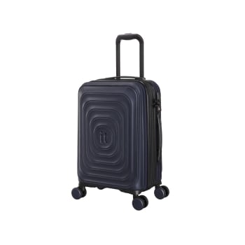 Maleta de Cabina Trolley Rígida 54x36x24 cm, 8 ruedas, Candado TSA, It Inmersing, Expandible, Azul