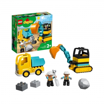 LEGO Duplo - Camión y Excavadora con Orugas + 2 años