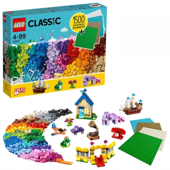 LEGO Classic - Ladrillos, Ladrillos y Placas + 4 años