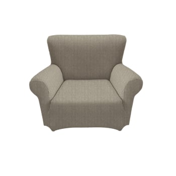 Funda de Sofá 1 Plaza Elástica TEX HOME Gris