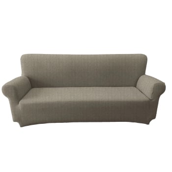 Funda de Sofá 3 Plaza Elástica TEX HOME Gris