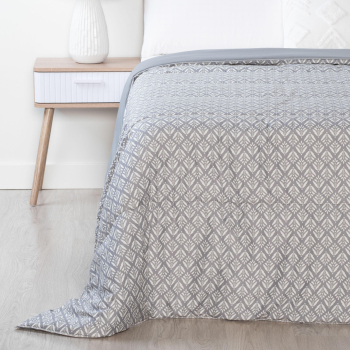 Edredón de Microfibra Cama 90 cm TEX HOME Gris