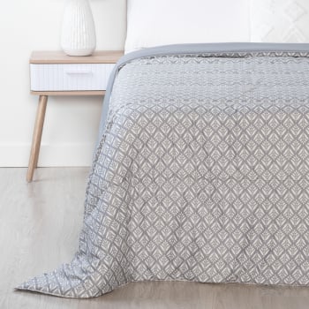 Edredón de Microfibra Cama 150 cm TEX BASIC Gris