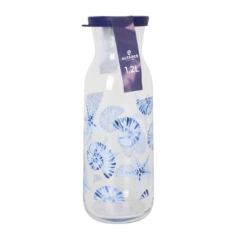 Botella de Vidrio 1,2L con Tapa ALFARES DE SANTA CLARA Estrella Mar