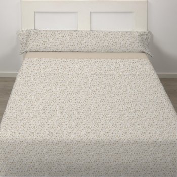 Juegos de Sábanas Estampadas 3 Piezas Cama 90 cm URBAN STYLE Alba Beige