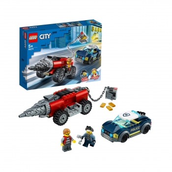 LEGO City - Policía de Élite: Persecución de la Perforadora + 5 años - 60273