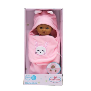 Muñeco Bebé Recién Nacido Moreno 30 cm - Carrefour